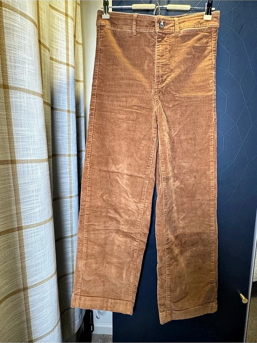 Everlane The Corduroy Wide-Leg Pant Brown Corduroy Pants